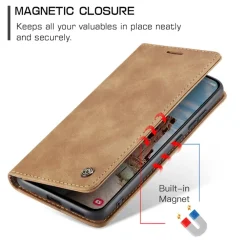 Caseme Samsung Galaxy S25 FE Business Bookcase Hoesje