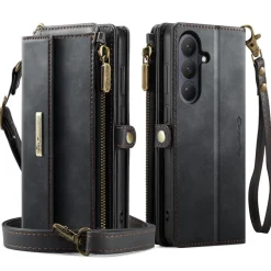 Caseme Samsung Galaxy S26 Plus Luxe Alles-in-één Portemonnee Hoesje