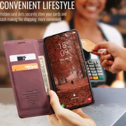 Caseme Samsung Galaxy S26 Plus Business Bookcase Hoesje
