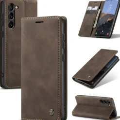 Caseme Samsung Galaxy S24 Retro Portemonnee Hoesje