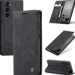 Caseme Samsung Galaxy S24 Retro Portemonnee Hoesje