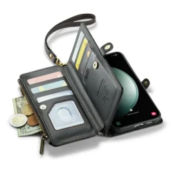 Caseme Samsung S23 FE Clutch Wallet met Koord