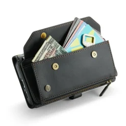 Caseme Samsung S23 FE Clutch Wallet met Koord