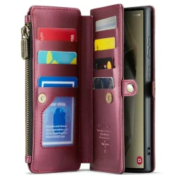 Caseme Samsung S24 Ultra Clutch Wallet met Koord