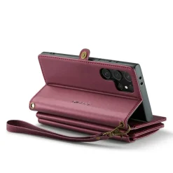 Caseme Samsung S24 Ultra Clutch Wallet met Koord