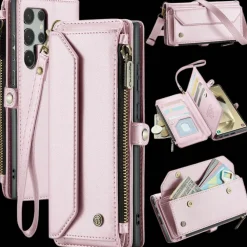Caseme Samsung S24 Ultra Clutch Wallet met Koord