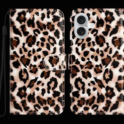 Comfycase Apple iPhone 17 Bookcase Luipaardprint