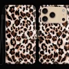 Comfycase Apple iPhone 17 Pro Bookcase Luipaardprint