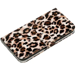 Comfycase Apple iPhone 17 Pro Bookcase Luipaardprint