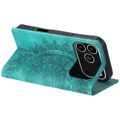 Comfycase Apple iPhone 17 Pro Soft Mandala Bookcase