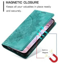 Comfycase Apple iPhone 17 Pro Soft Mandala Bookcase