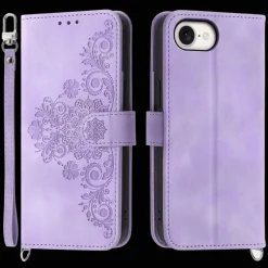 Comfycase Apple iPhone 16e/17e Zacht Boek Hoesje met Gravure