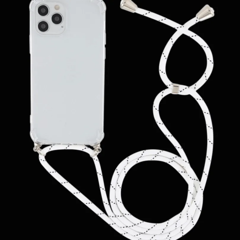 Comfycase iPhone 12 Pro Max Shockproof Telefoonhoesje met Koord