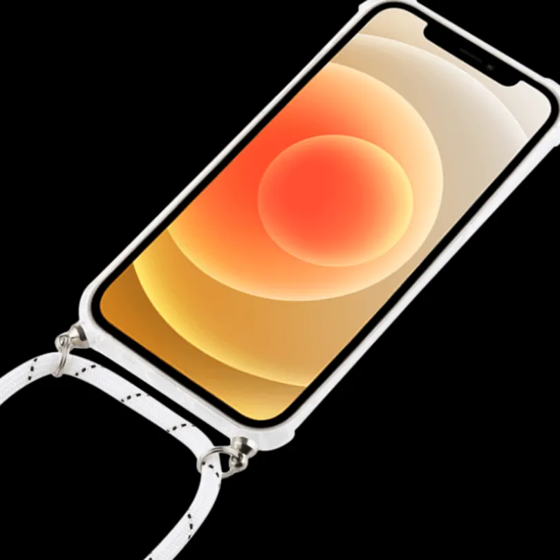 Comfycase iPhone 12 Pro Max Shockproof Telefoonhoesje met Koord