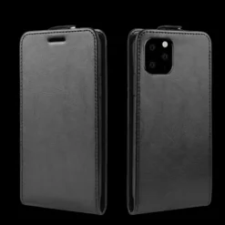Comfycase iPhone 11 Pro Max Verticale Flip Cover met Pasruimte