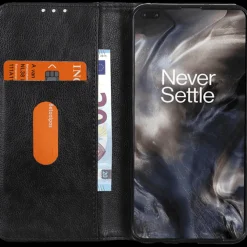 Comfycase OnePlus Nord Leren Portemonnee Hoesje