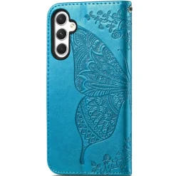 Comfycase Samsung A55 Butterfly Gravure Book Hoesje