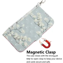 Comfycase Samsung Galaxy A16 Bookcase Hoesje Blossom