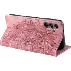 Comfycase Samsung Galaxy S24 FE Zacht Mandala Book Hoesje