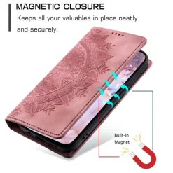 Comfycase Samsung Galaxy S24 FE Zacht Mandala Book Hoesje