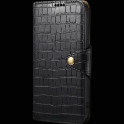 Comfycase Samsung Galaxy S24 Bookcase Hoesje Krokodillenleer