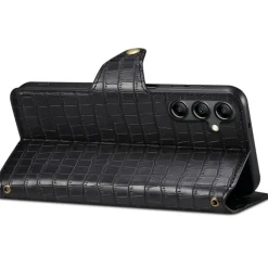 Comfycase Samsung Galaxy S24 Bookcase Hoesje Krokodillenleer