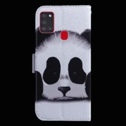 Comfycase Samsung Galaxy A21s Bookcase Hoesje Panda