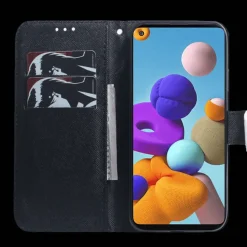 Comfycase Samsung Galaxy A21s Bookcase Hoesje Panda