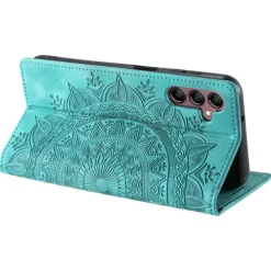 Comfycase Samsung Galaxy S24 FE Zacht Mandala Book Hoesje