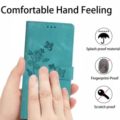 Comfycase Samsung Galaxy A36 Zacht Boek Hoesje met Gravure