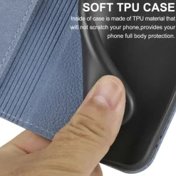 Comfycase Samsung Galaxy A55 Zacht Boek Hoesje