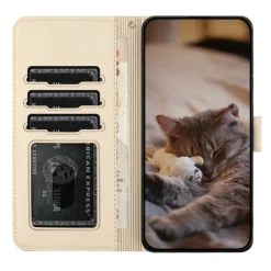 Comfycase Samsung S23 FE Bookcase Hoesje Katten