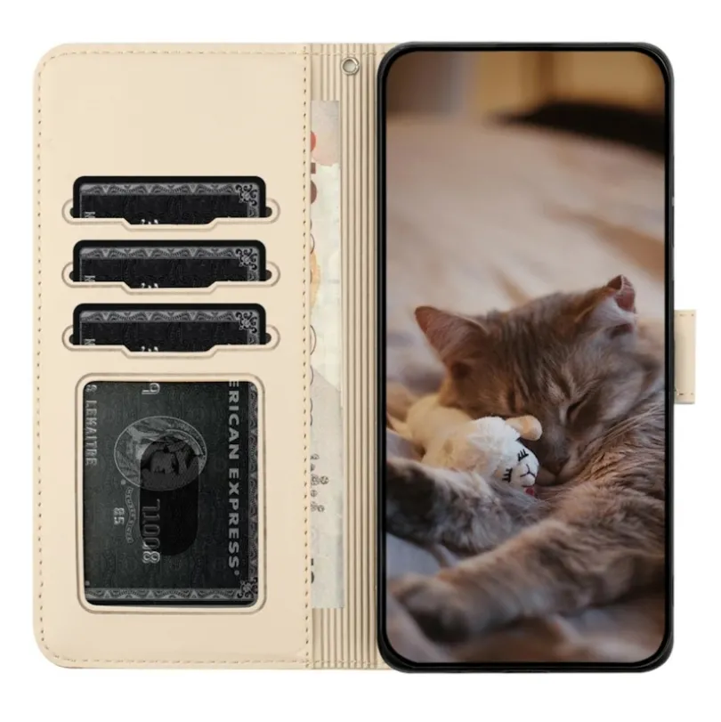 Comfycase Samsung S23 FE Bookcase Hoesje Katten