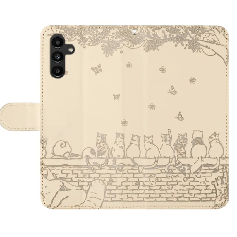 Comfycase Samsung S23 FE Bookcase Hoesje Katten