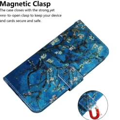 Comfycase Samsung S25 Plus Bloesem Bookcase Hoesje