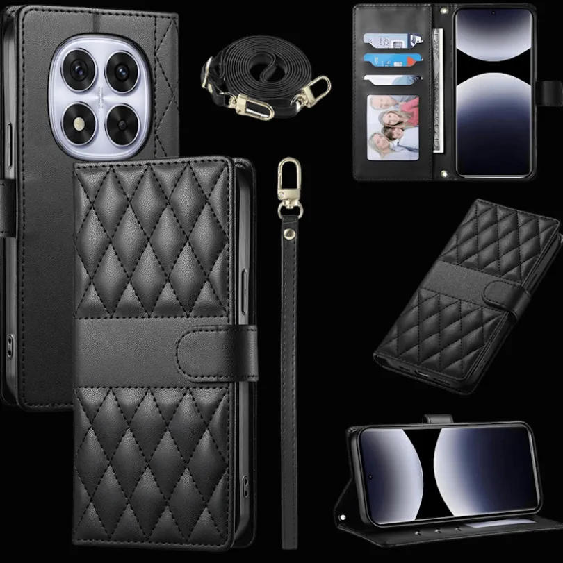 Comfycase Xiaomi Redmi Note 15 Pro Bookcase met Koord