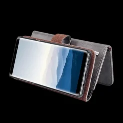 DG.MING Samsung Galaxy S10 Plus Lederen 2-in-1 Portemonnee en Hoesje