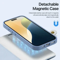 DUX DUCIS Apple iPhone 16 Pro Premium 2-in-1 Bookcase met MagSafe Hoesje