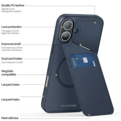 DUX DUCIS Apple iPhone 16 Plus Rafi Series Premium Beschermcase