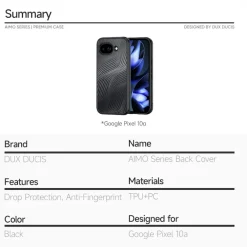 DUX DUCIS Google Pixel 10a Aimo Series Eco Hoesje
