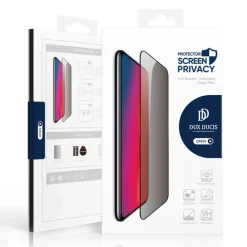 DUX DUCIS iPhone 16 Privacy Screenprotector Gehard Glas