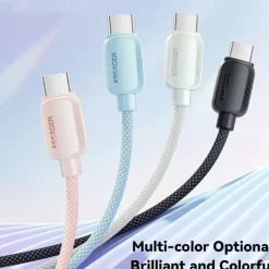 Essager 100W(!) Smartphone en Laptop Data + Oplaadkabel USB-A naar USB-C