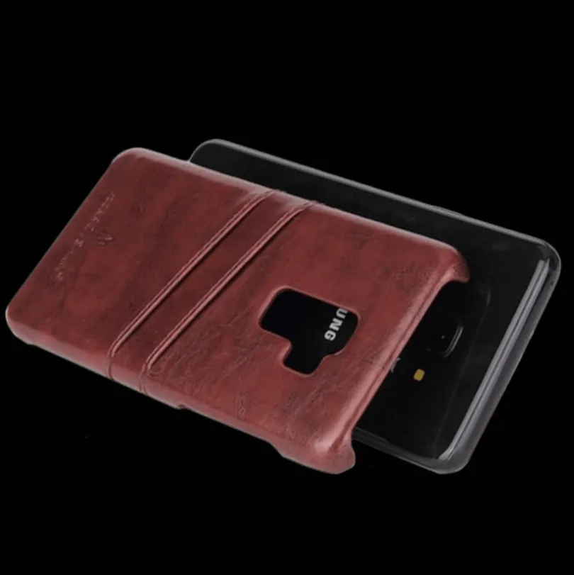 Fierre Shann Samsung Galaxy S9 Luxe Handgemaakt Hoesje Met Pasruimte