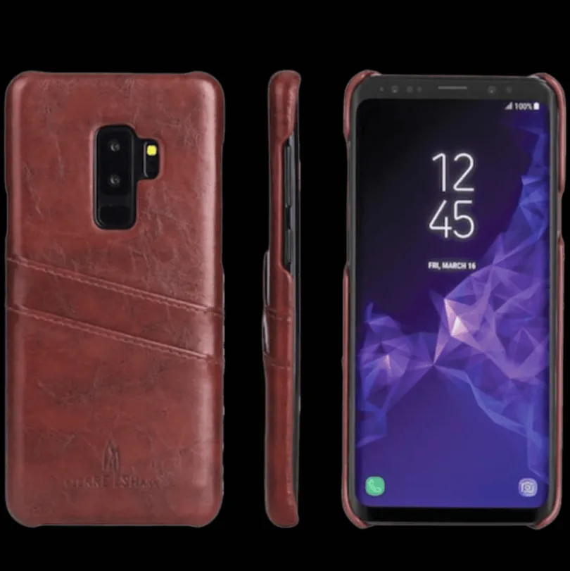 Fierre Shann Samsung Galaxy S9 Luxe Handgemaakt Hoesje Met Pasruimte