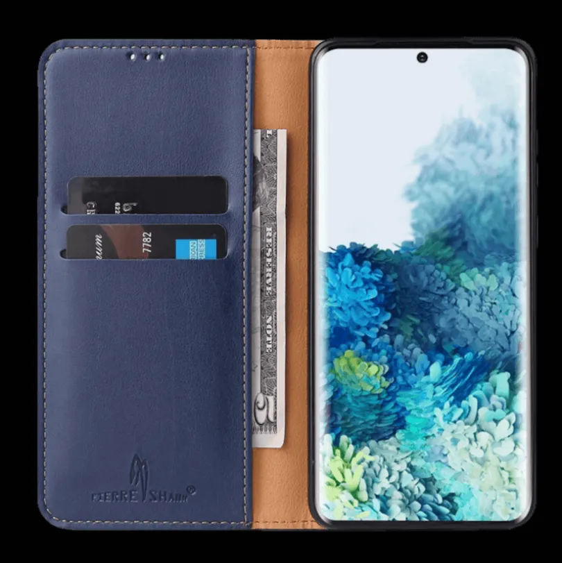 Fierre Shann Samsung Galaxy S20 Slim Wallet Hoesje