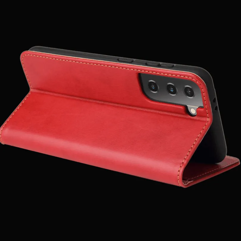 Fierre Shann Samsung Galaxy S21 Plus Slim Wallet Hoesje