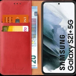Fierre Shann Samsung Galaxy S21 Plus Slim Wallet Hoesje