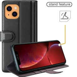Fonexio iPhone 13 Luxe Lederen Book Case