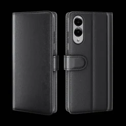 Fonexio Samsung Galaxy S25 Edge Luxe Lederen Bookcase