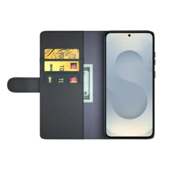 Fonexio Samsung Galaxy S25 Edge Luxe Lederen Bookcase